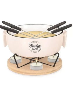 fondue au fromage a la bougie